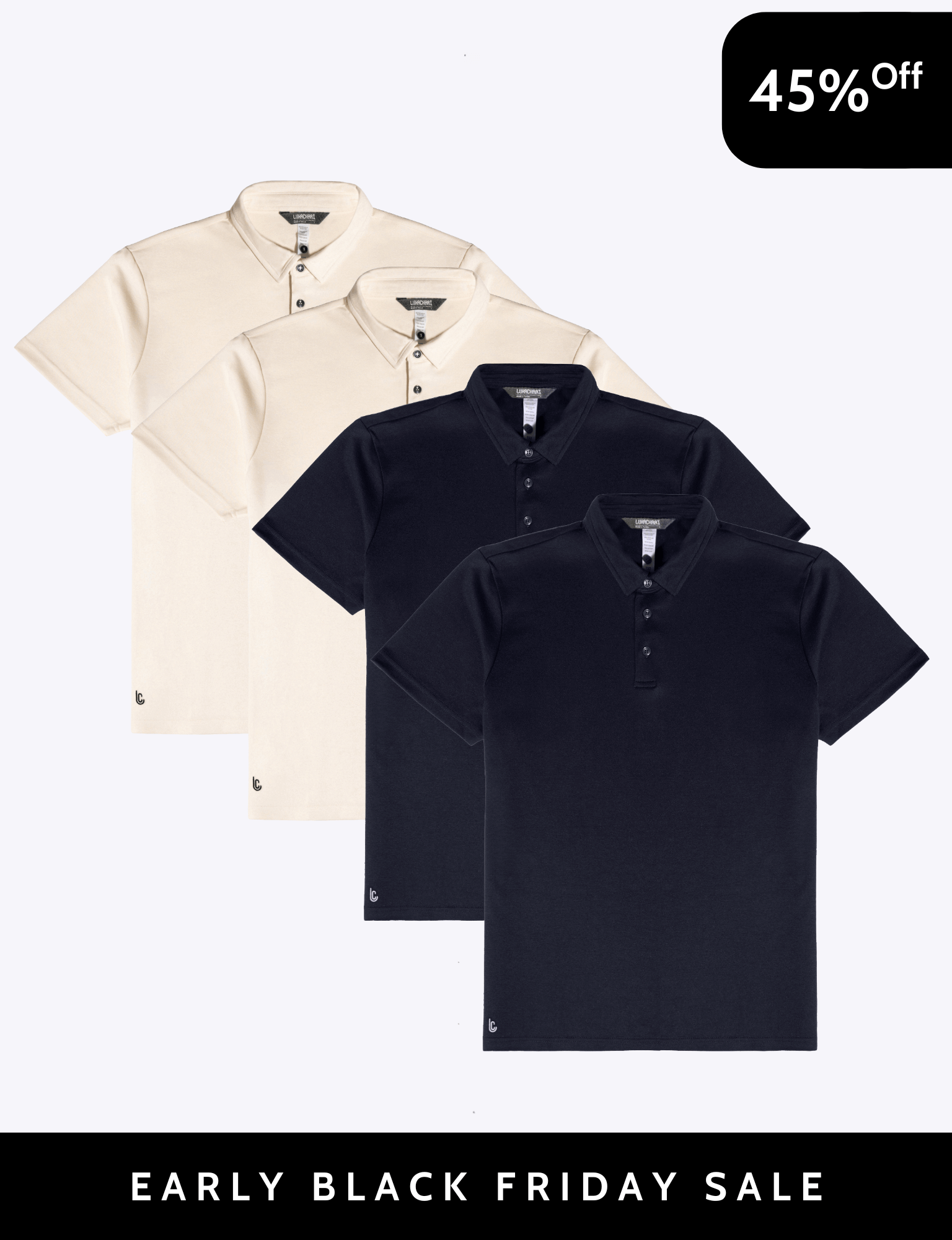 Base camp Polo 4 Pack - Final Sale