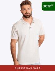 Base camp Polo Off White - Final Sale