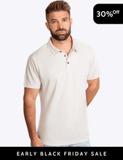 Base camp Polo Off White - Final Sale