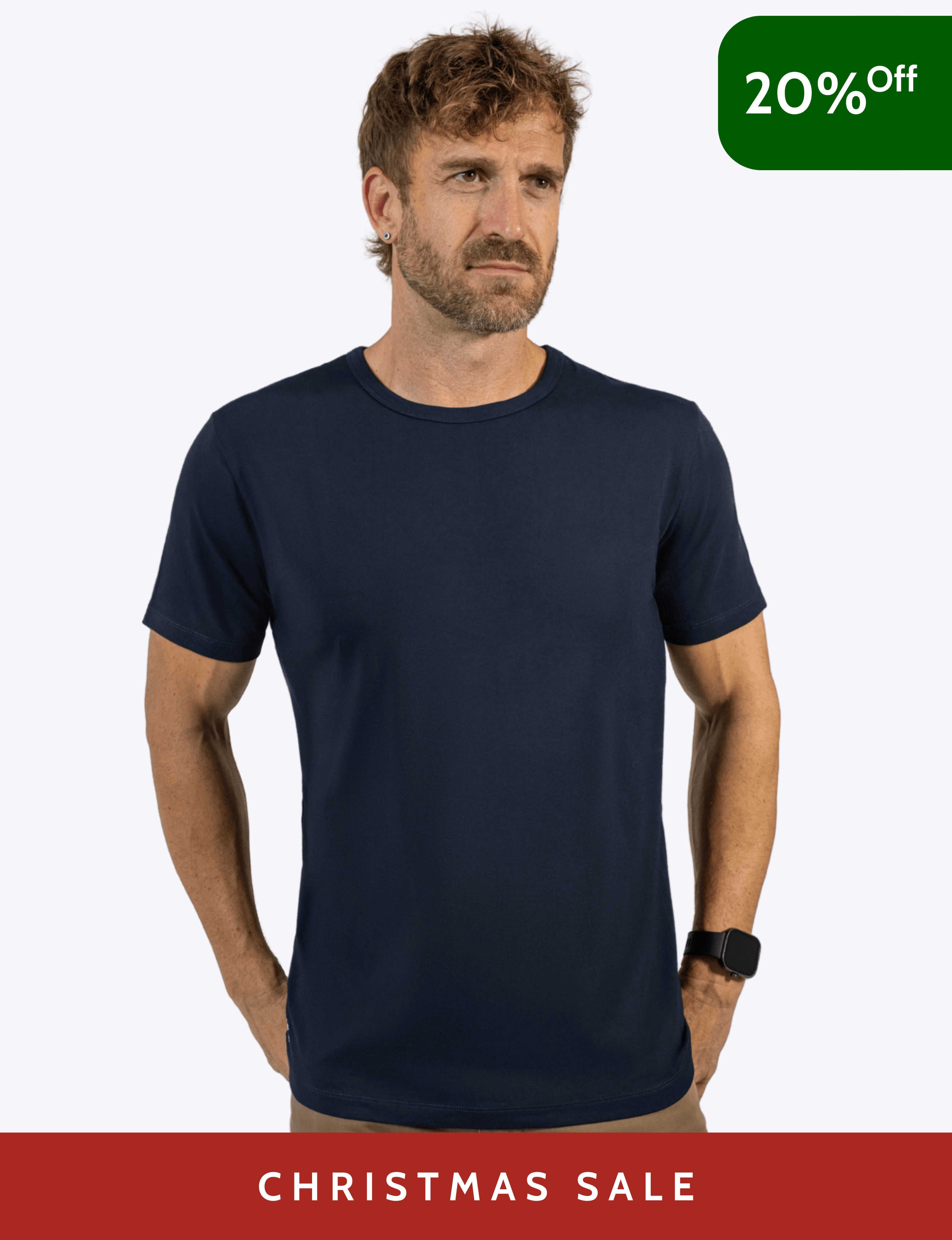 Trail-Comfort Bamboo T-shirt Night Sky