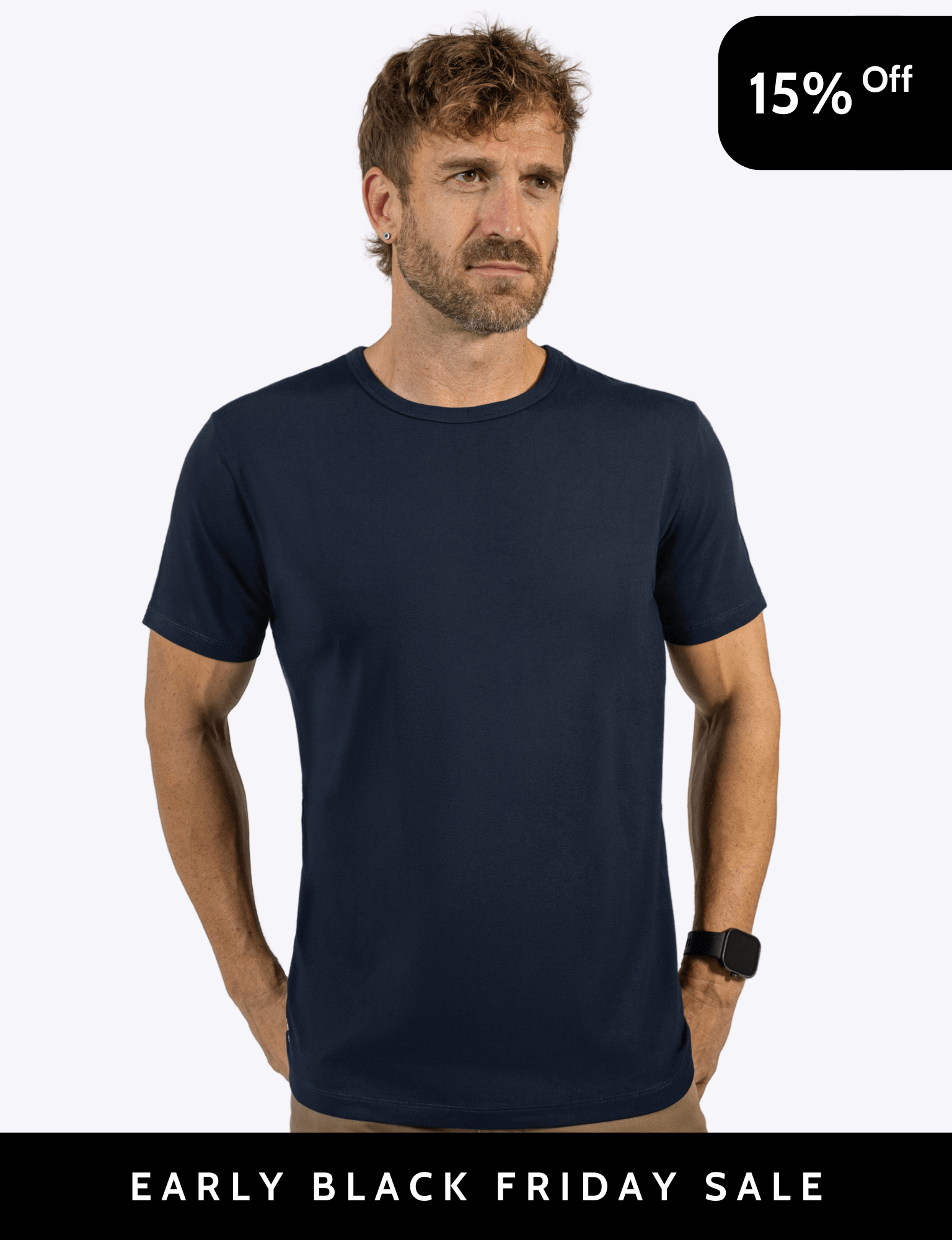 Trail-Comfort Bamboo T-shirt Night Sky