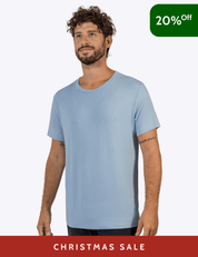 TrailComfort Bamboo T-shirt Sky Blue