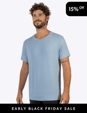 TrailComfort Bamboo T-shirt Sky Blue