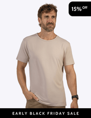 TrailComfort Bamboo T-shirt Beige