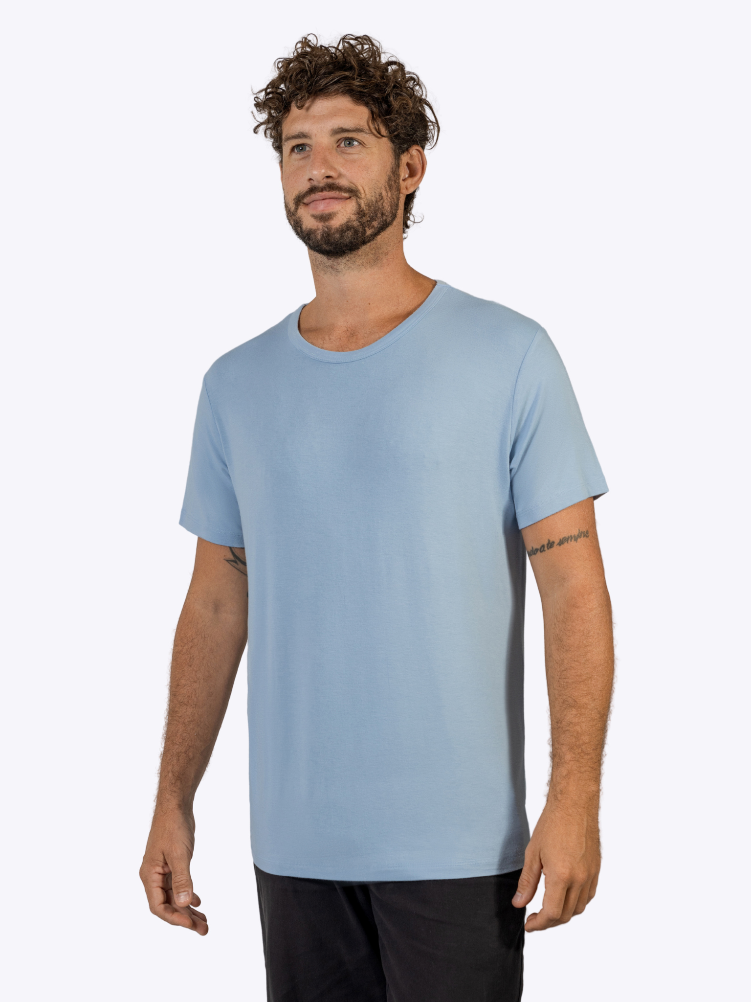 TrailComfort Bamboo T-shirt Sky Blue