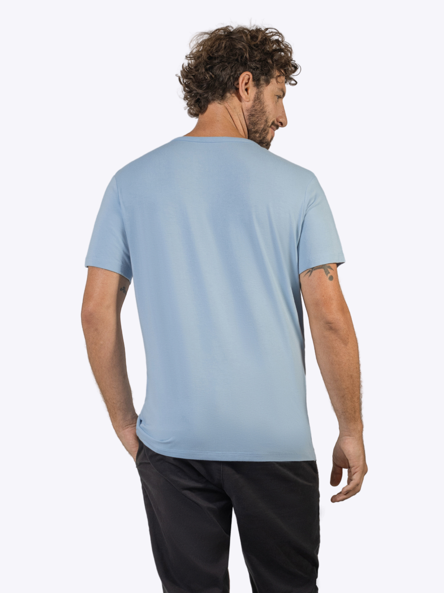 TrailComfort Bamboo T-shirt Sky Blue