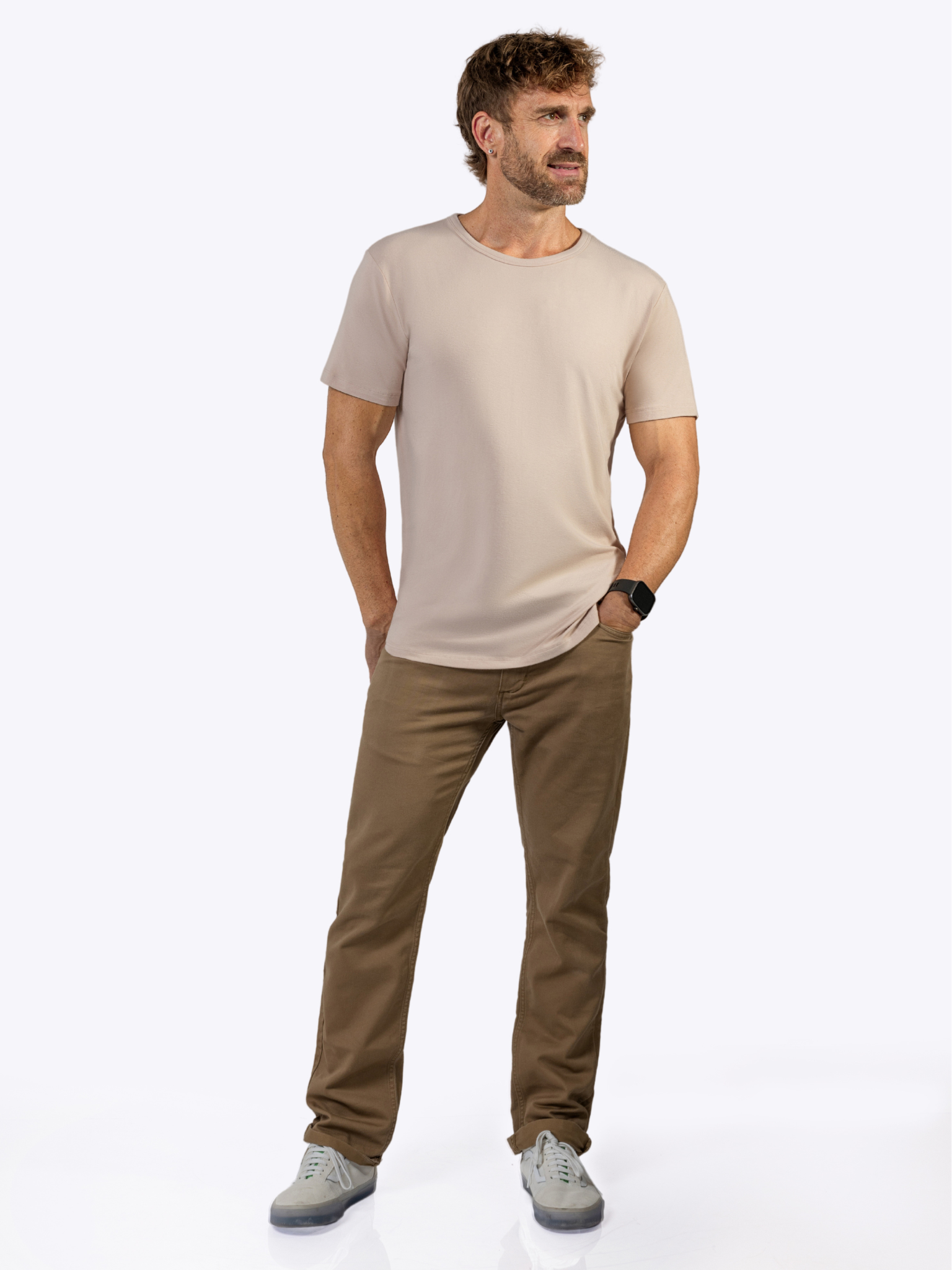 TrailComfort Bamboo T-shirt Beige